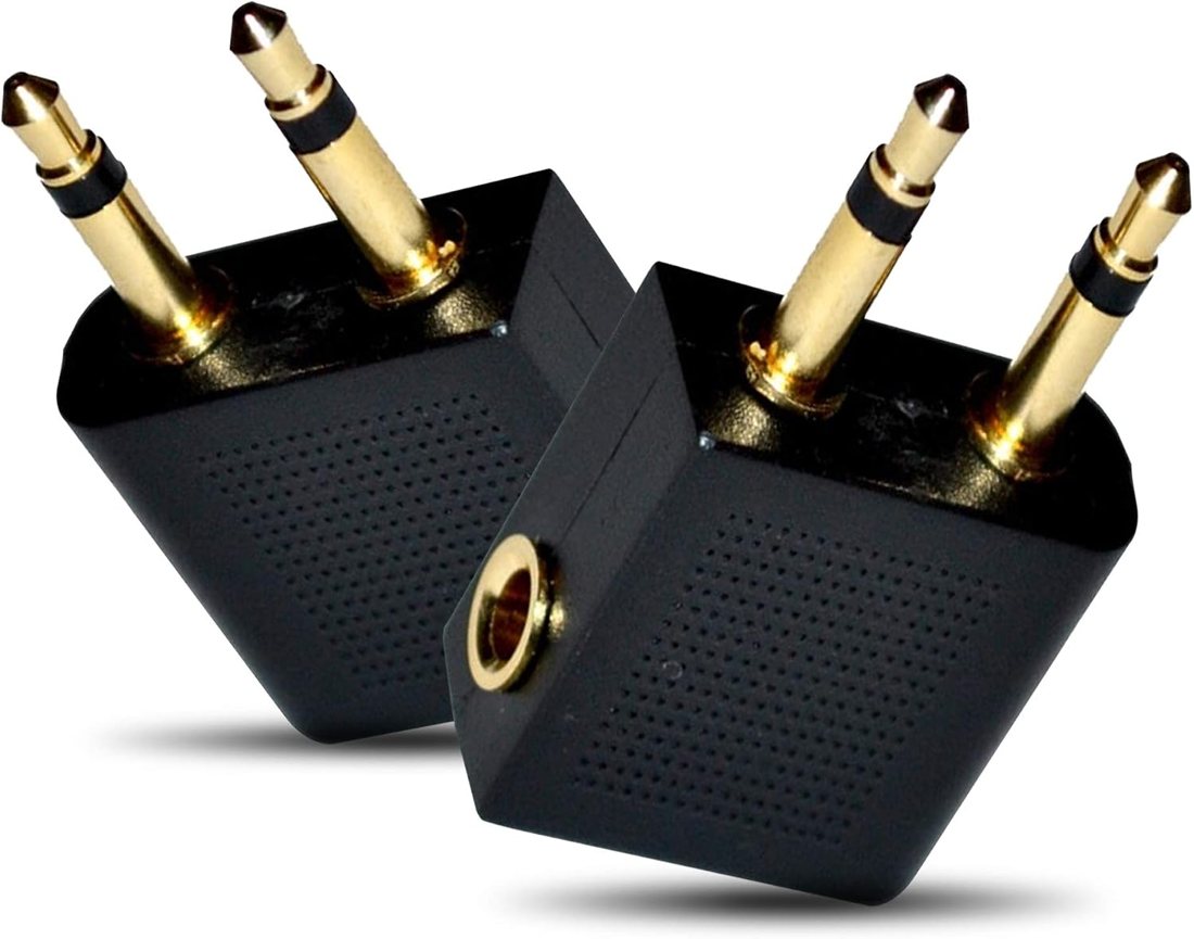 Airplane Headphone Adapter — 2 Pack, view 2