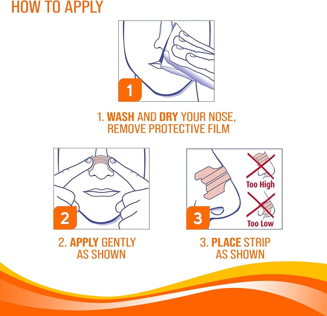 Anti-Snore Nasal Strips, view 3