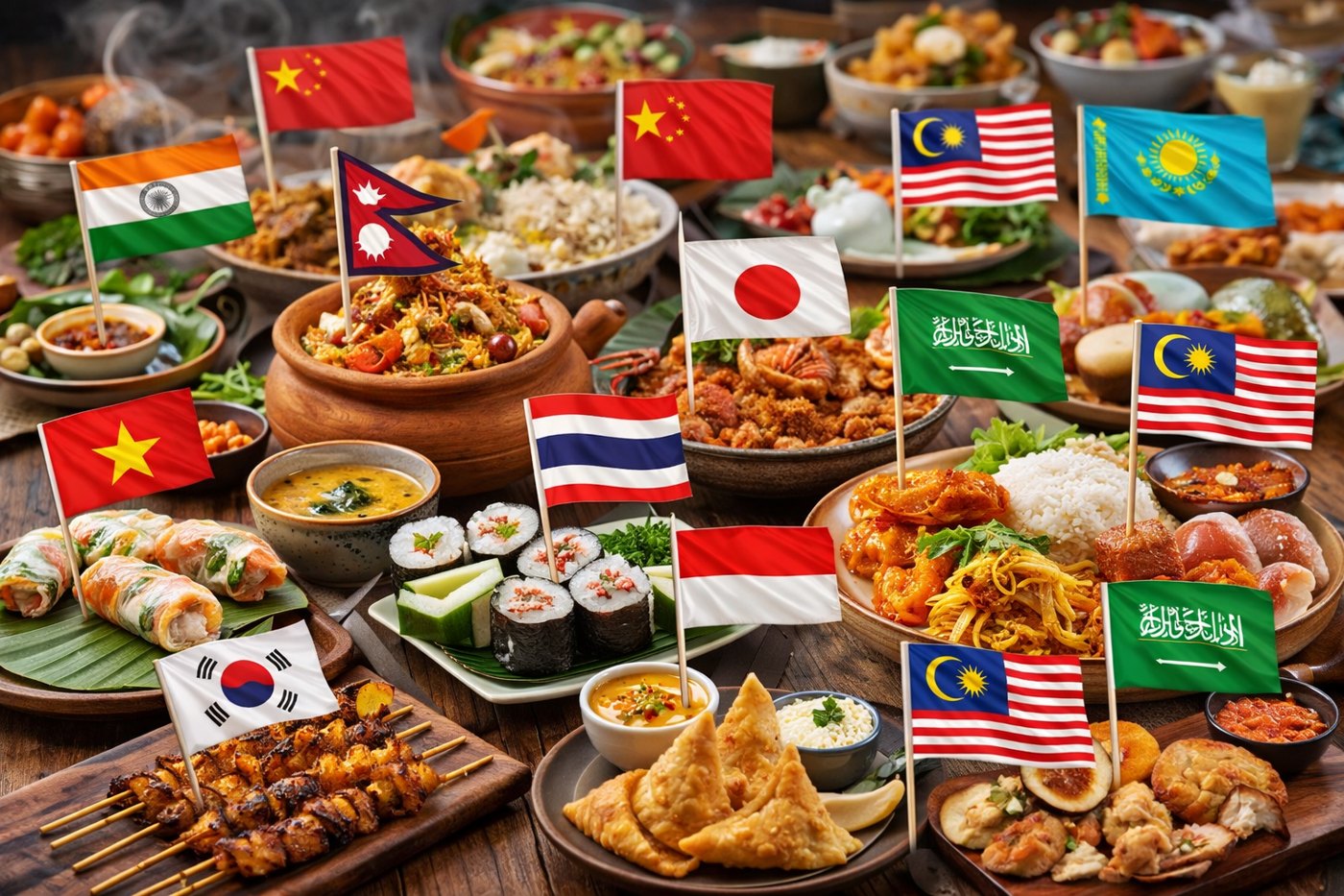 Flag Cocktail Picks — 120 in use