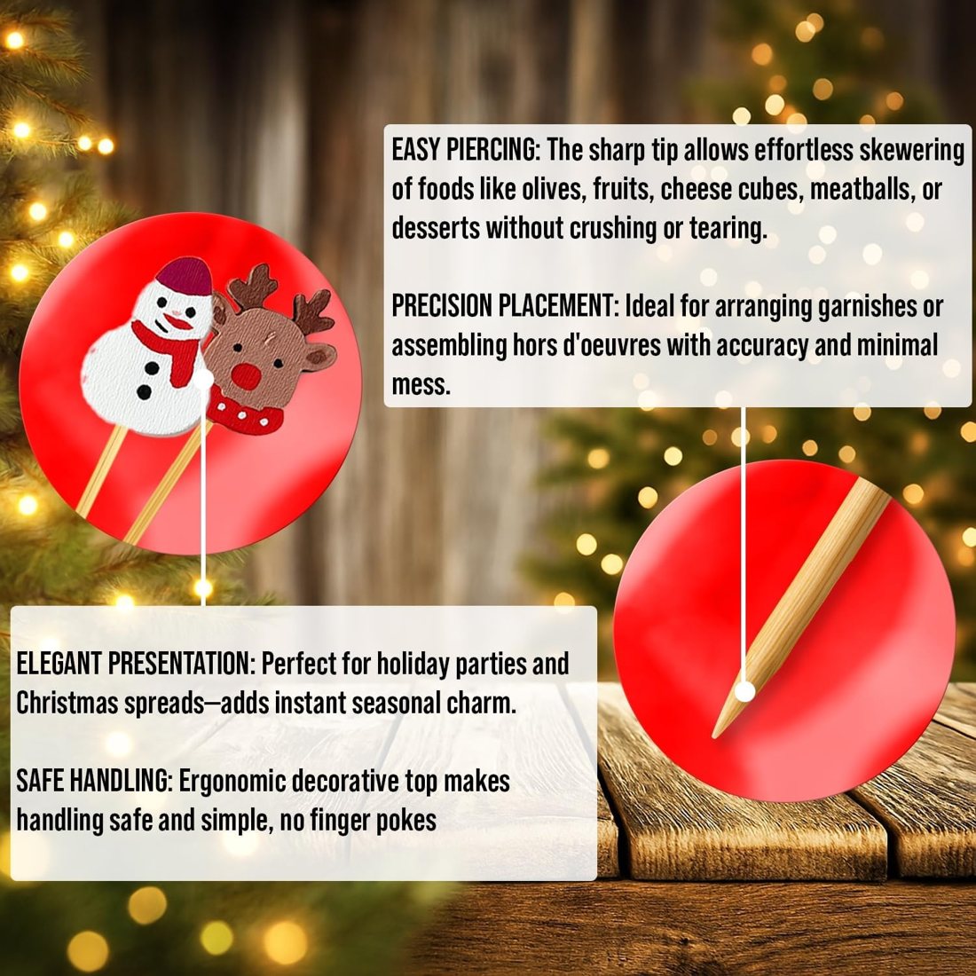 Christmas Cocktail Picks — 120, view 3