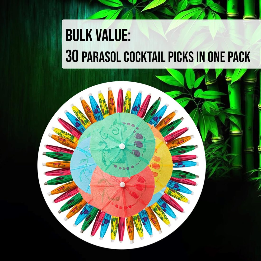 Cocktail Umbrella Picks, view 4