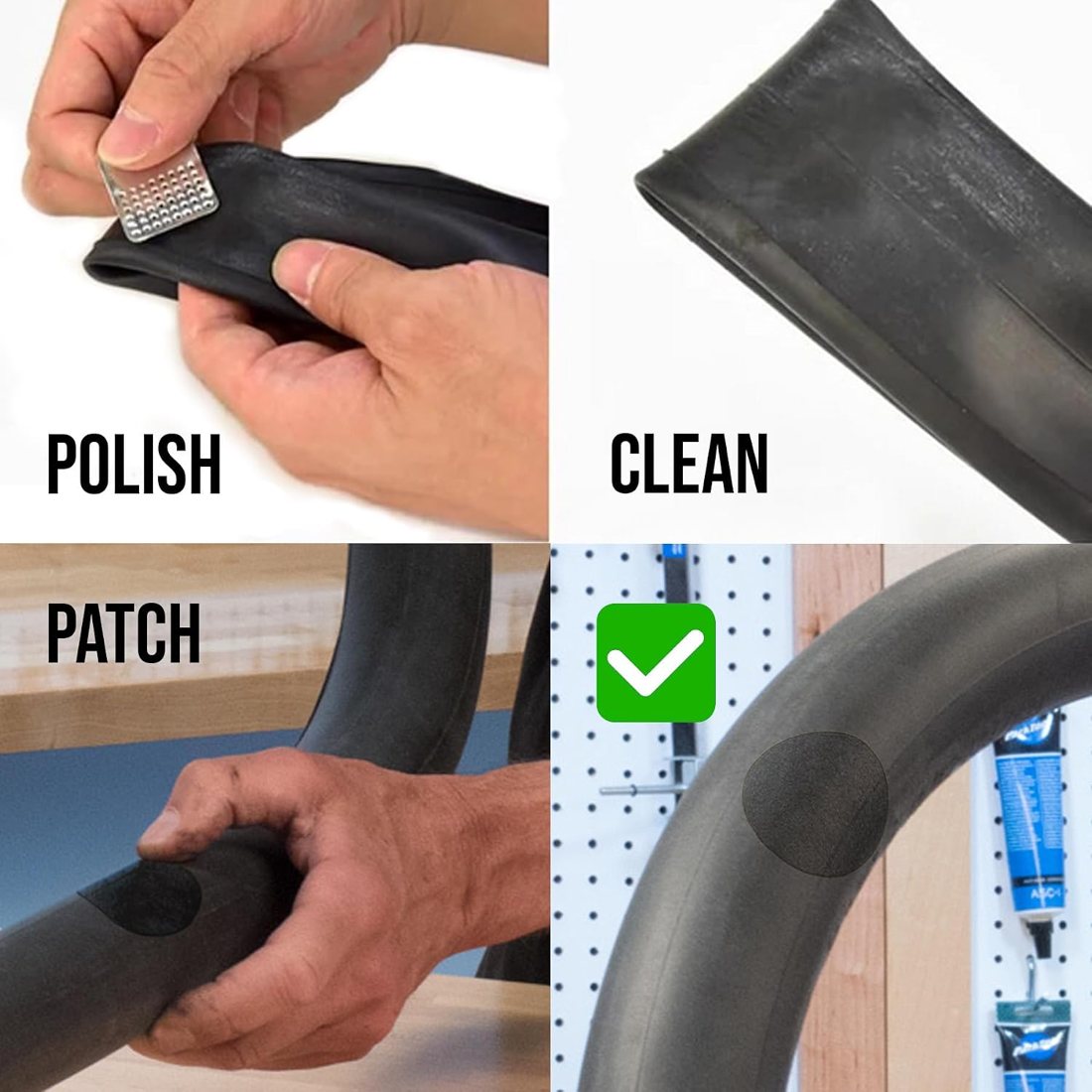 Glueless Bike Tube Patches, view 4