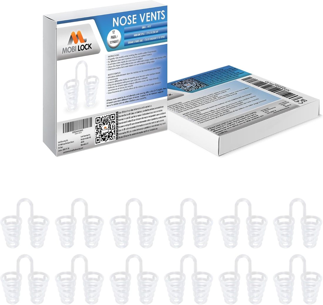 Mobi Lock Hard Cone Nose Vents — 12 Pack