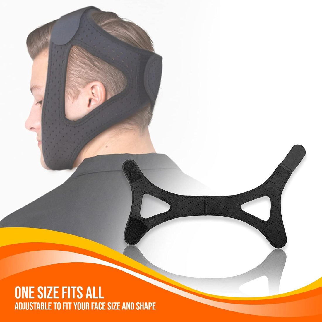 Neoprene Chin & Neck Strap, view 2