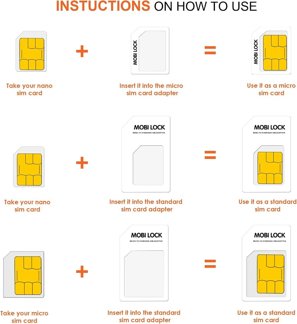 SIM Card Adapter Kit — 6 in 1, view 4
