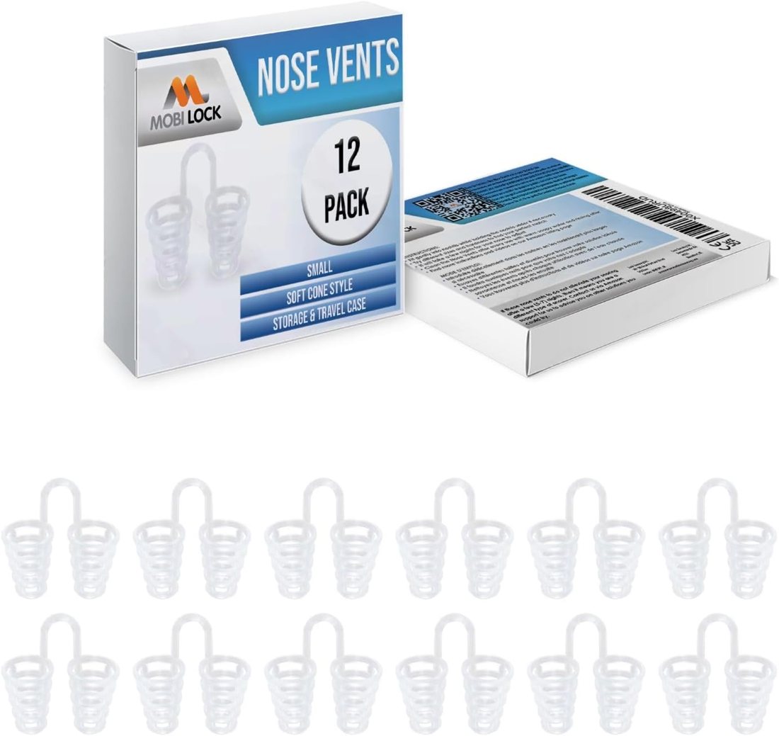 Mobi Lock Soft Cone Nasal Dilators — 12 Pack