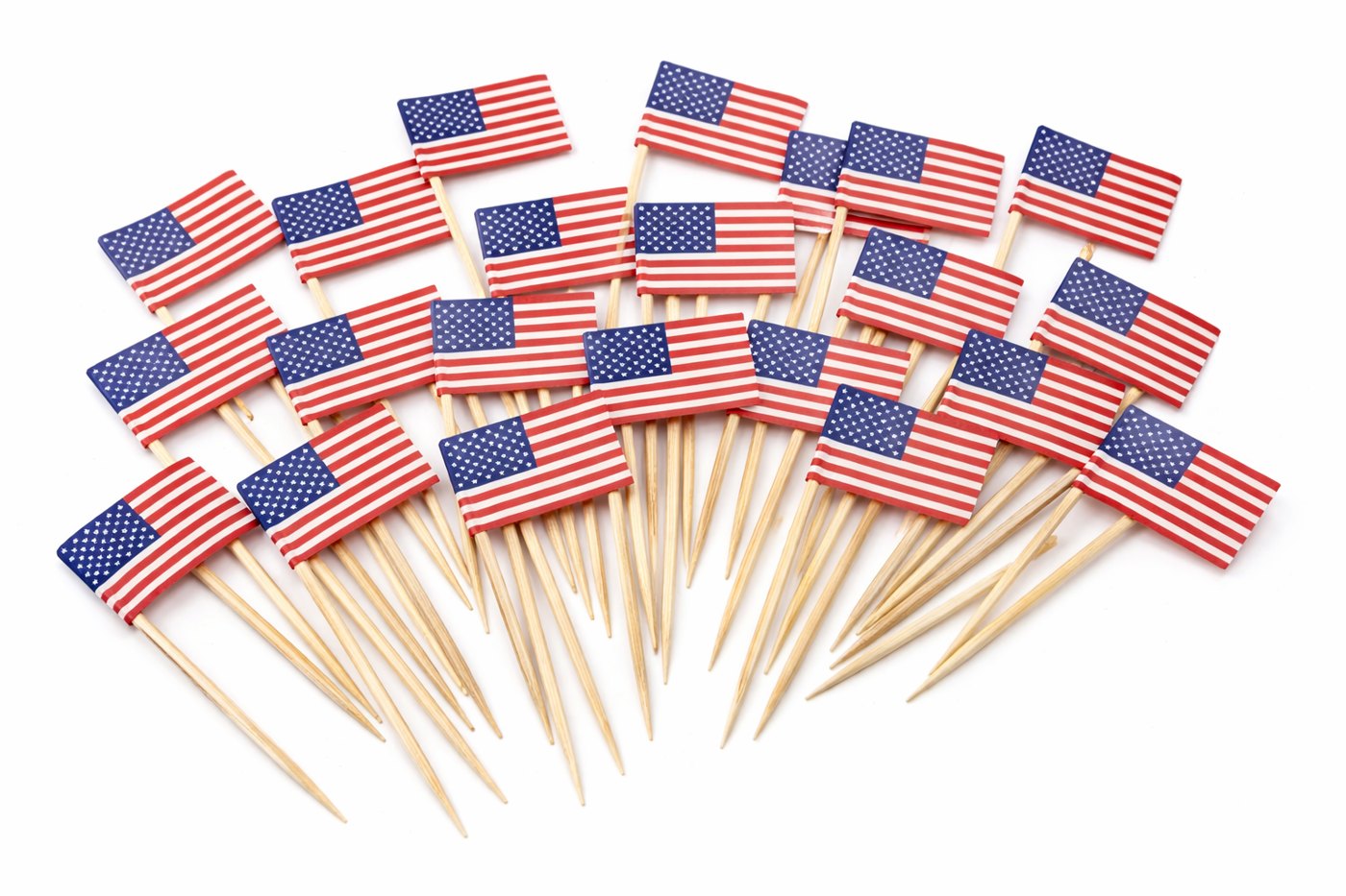 Flag Cocktail Picks — 120 in use