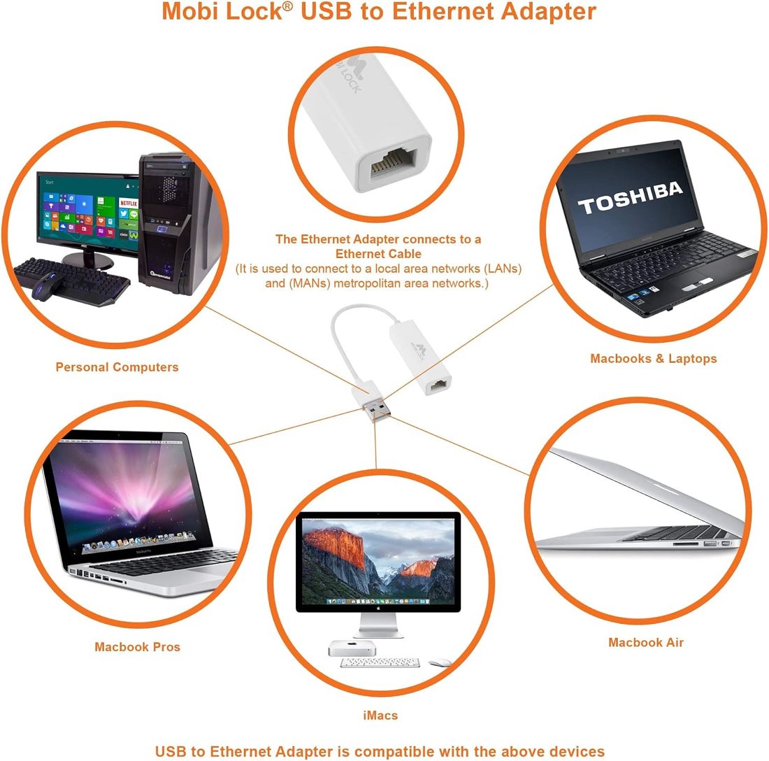 USB Ethernet Network Adapter, view 6