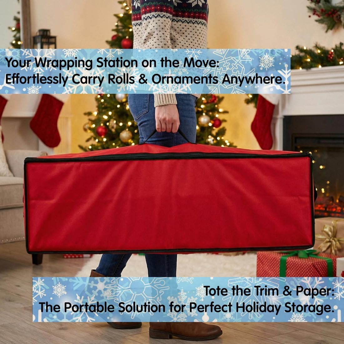 Wrapping Paper Storage Box, view 6